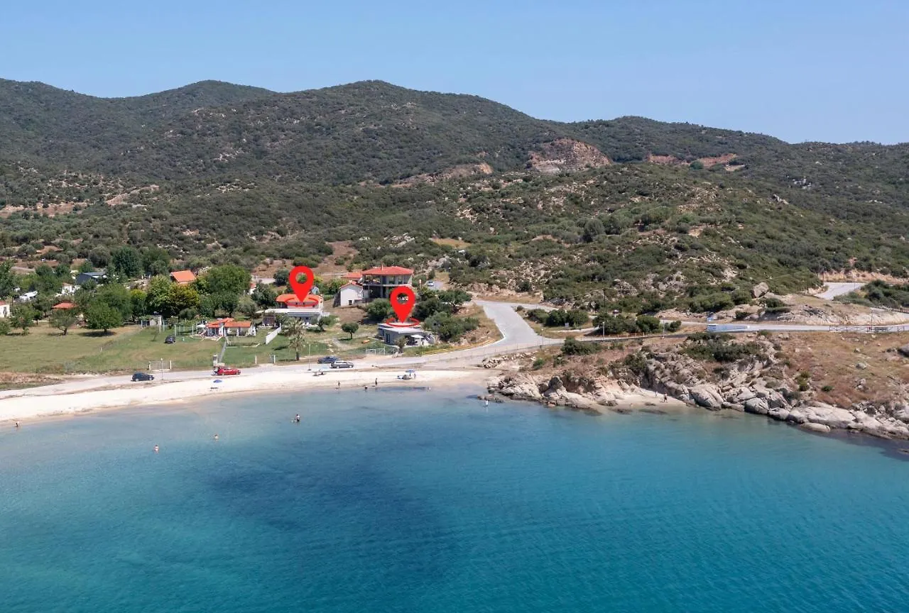 펜션 Paralia Sikias Saint John Luxury Seafront 빌라 그리스